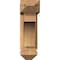 Ekena Millwork Westlake Arts and Crafts Smooth Bracket w/ Offset Brace, Western Red Cedar, 5 1/2"W x 18"D x 18"H BKT0604X18X18WTL03SWR - alternate 2